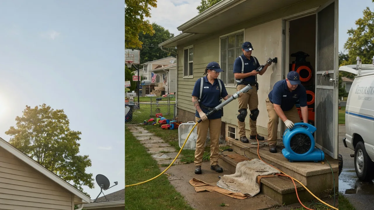 Crawl Space Water Removal in Portage, MI near me
